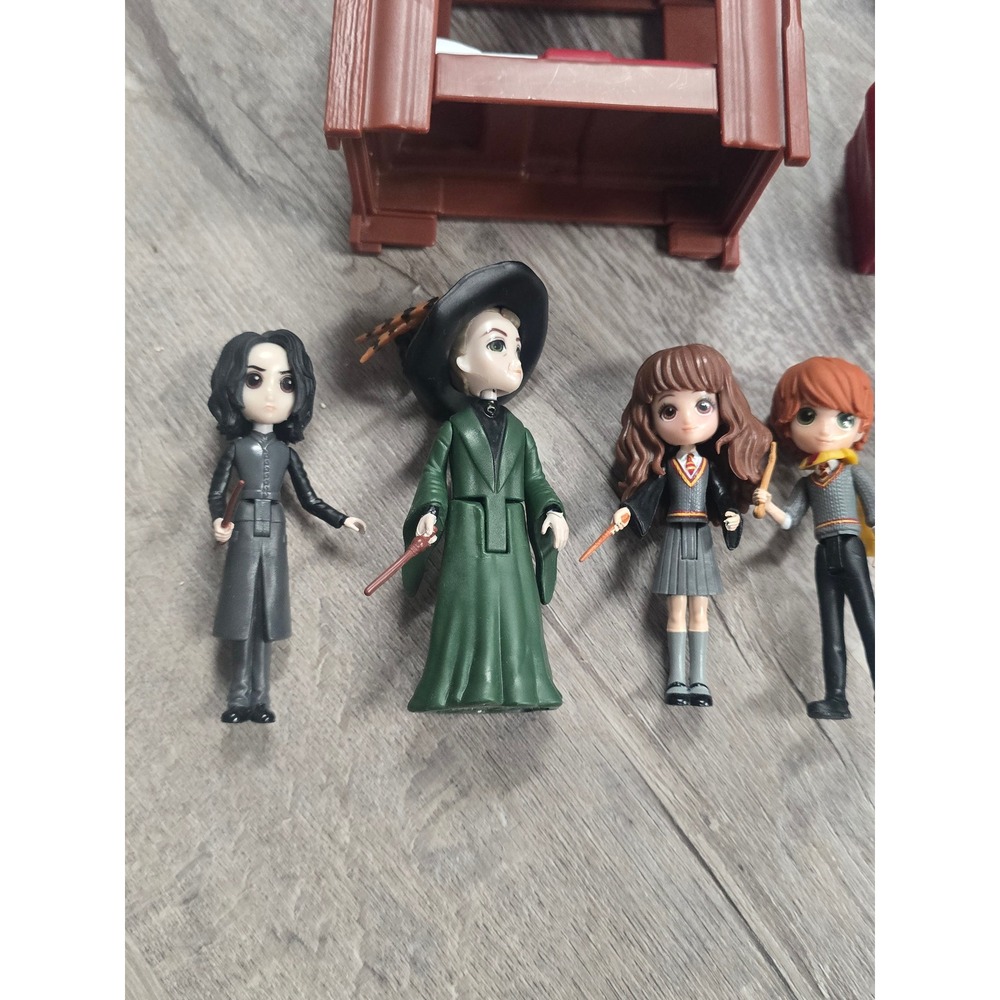 Harry Potter Wizarding World Magical Minis Figures Furniture Lot Hagrid Snape - Picture 5 of 14